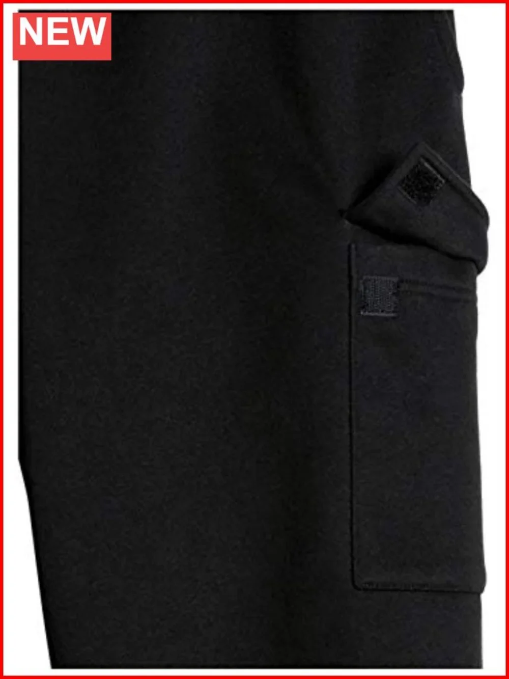 Relaxed Fit Cargo Fleece Jogger Sweatpants with Drawstring